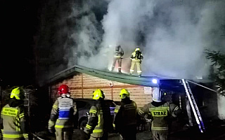 Pożar domku letniskowego. Doszło do tragedii